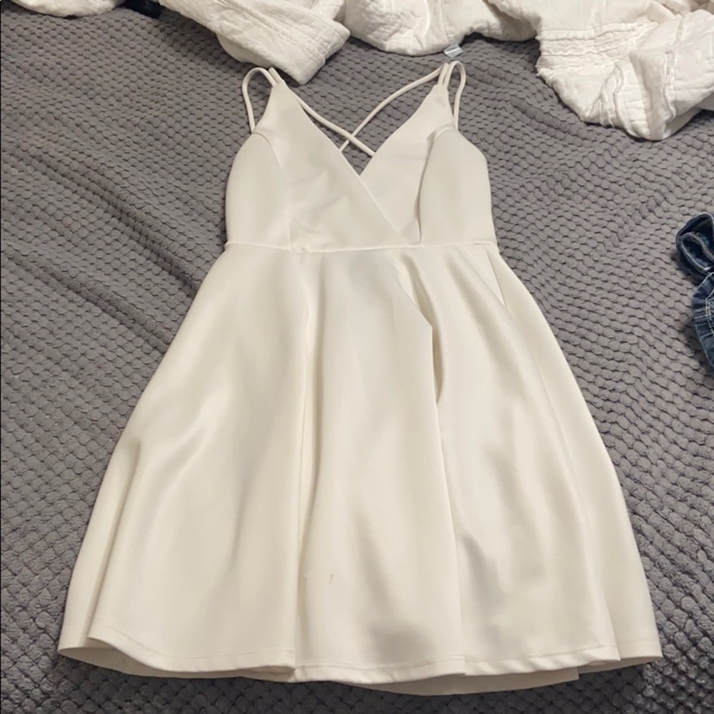 White dress